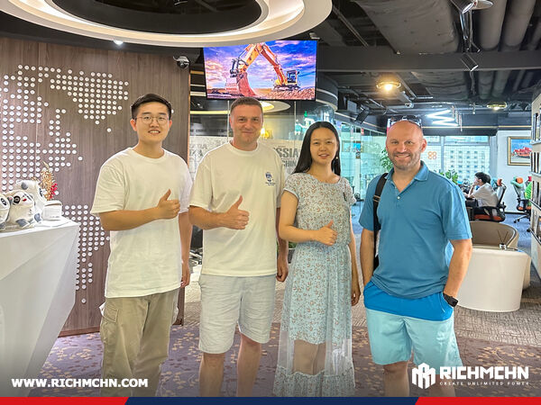 Russia Clients Visited RICHMCHN Office