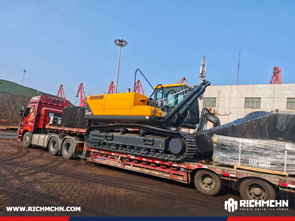 Algeria - 2 Units HYUNDAI HX340HD & 1 Unit HYUNDAI HX220HD Crawler Excavator