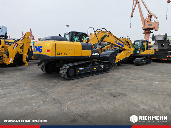 Tanzania - 2 Units XCMG XE215C Crawler Excavators