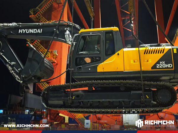 Algeria - 1 Unit HYUNDAI HX220HD Crawler Excavator