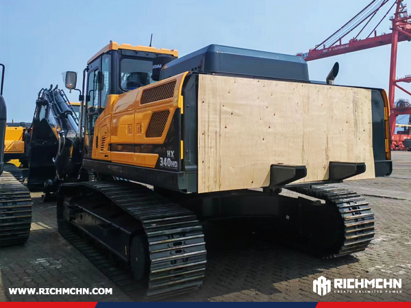 Algeria - 1 Unit HYUNDAI HX340HD Crawler Ecavator