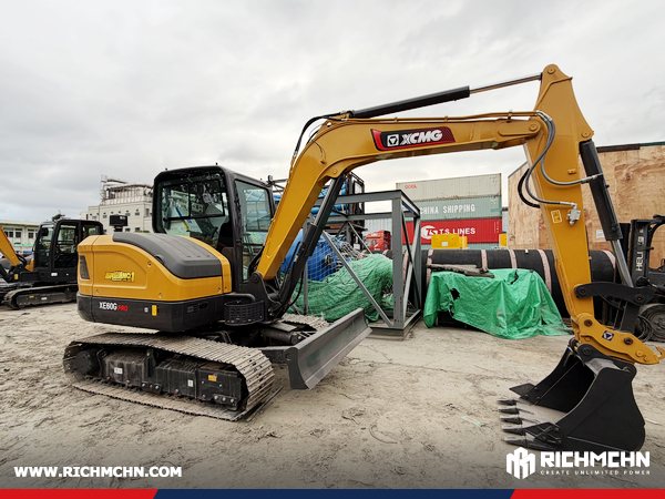 Fiji - 2 Units XCMG XE60G PRO Excavators