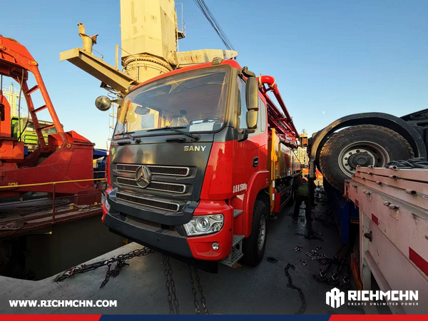 Ghana - 1 Unit SANY SY5359THBF Truck Mounted Concrete Pump