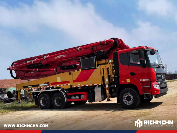 Ghana - 1 Unit SANY SY5359THBF Truck Mounted Concrete Pump